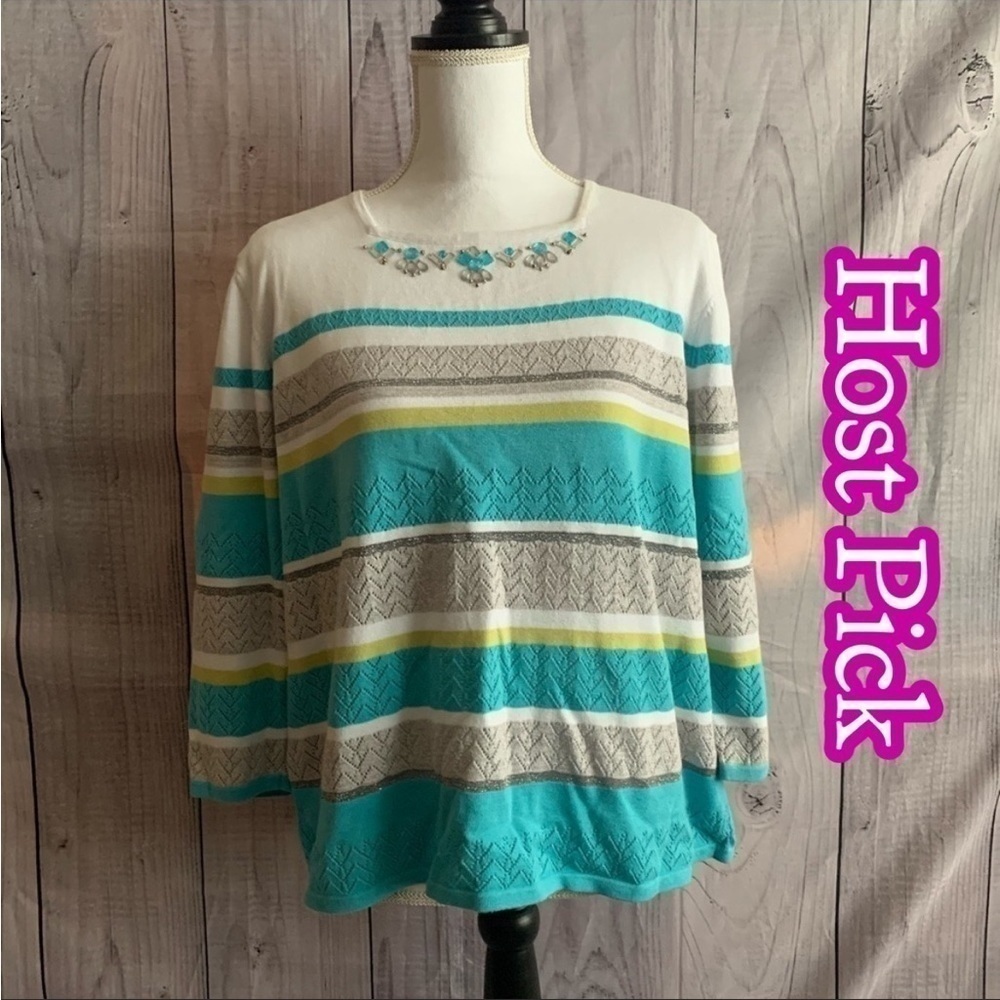 ✅HOST Pick✅ Alfred Dunner Sweater, Size XL